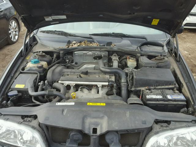 YV1NC63D74J043212 - 2004 VOLVO C70 LPT BLACK photo 7