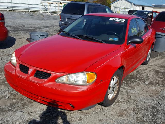 1G2NF52EX4M637460 - 2004 PONTIAC GRAND AM S RED photo 2