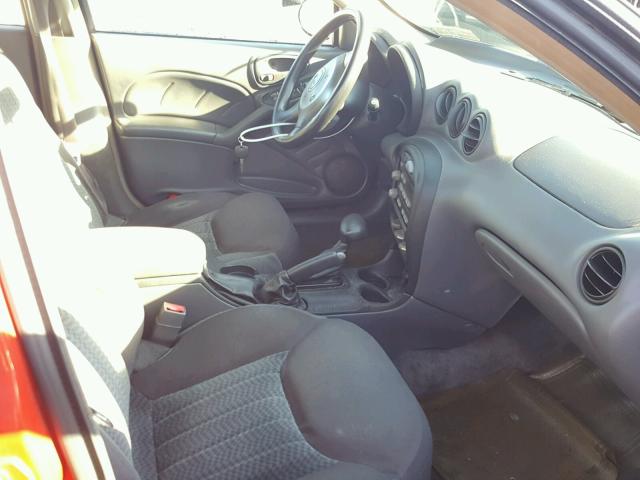 1G2NF52EX4M637460 - 2004 PONTIAC GRAND AM S RED photo 5