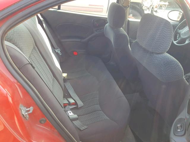 1G2NF52EX4M637460 - 2004 PONTIAC GRAND AM S RED photo 6