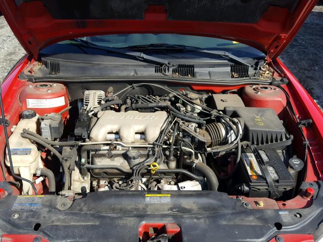 1G2NF52EX4M637460 - 2004 PONTIAC GRAND AM S RED photo 7