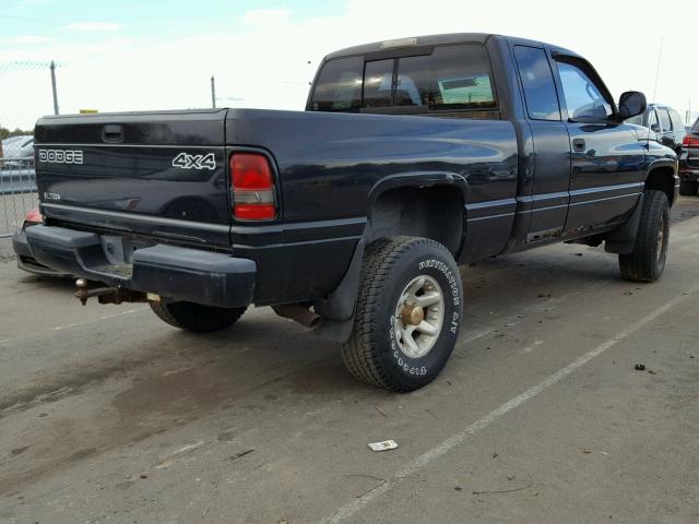 1B7HF13Y0XJ577463 - 1999 DODGE RAM 1500 BLACK photo 4