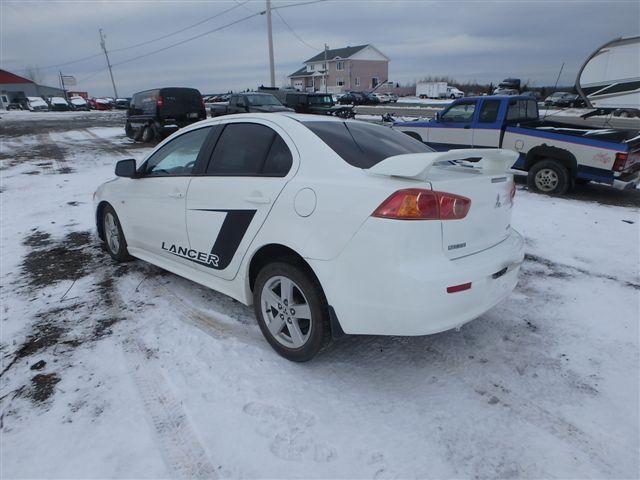 JA3AU26U99U609039 - 2009 MITSUBISHI LANCER ES/ WHITE photo 3