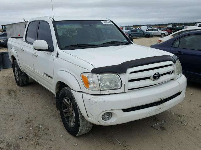 5TBET38115S482776 - 2005 TOYOTA TUNDRA DOU WHITE photo 1