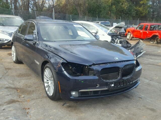 WBAKA83589CY33548 - 2009 BMW 750 I BLUE photo 1