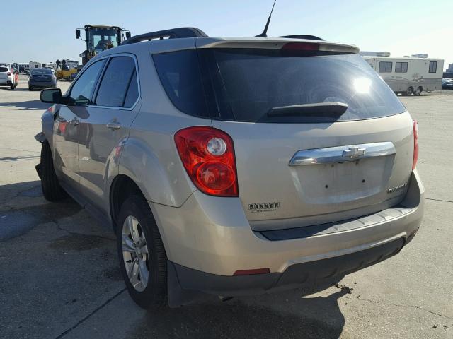 2GNALDEC8B1276284 - 2011 CHEVROLET EQUINOX LT GOLD photo 3