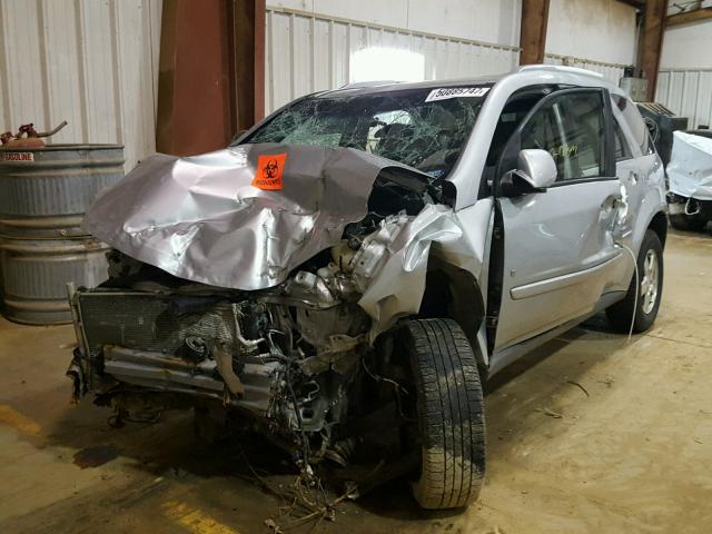 2CNDL63F466166092 - 2006 CHEVROLET EQUINOX LT SILVER photo 2