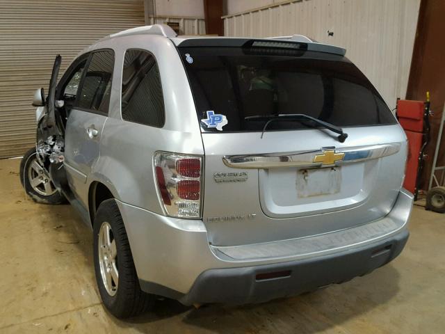 2CNDL63F466166092 - 2006 CHEVROLET EQUINOX LT SILVER photo 3