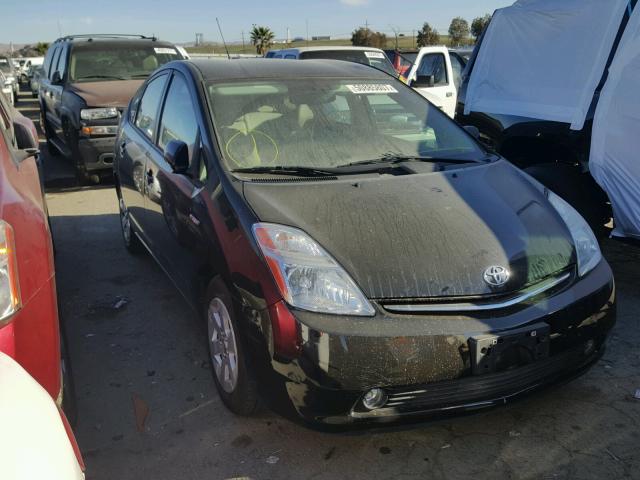 JTDKB20U073249439 - 2007 TOYOTA PRIUS BLACK photo 1