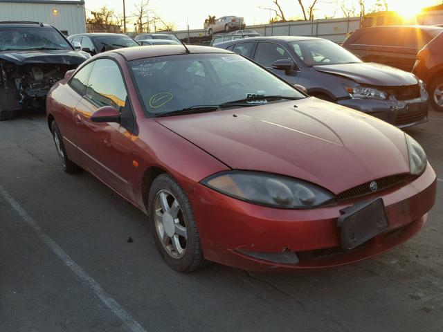 1ZWFT61L6X5608124 - 1999 MERCURY COUGAR V6 RED photo 1