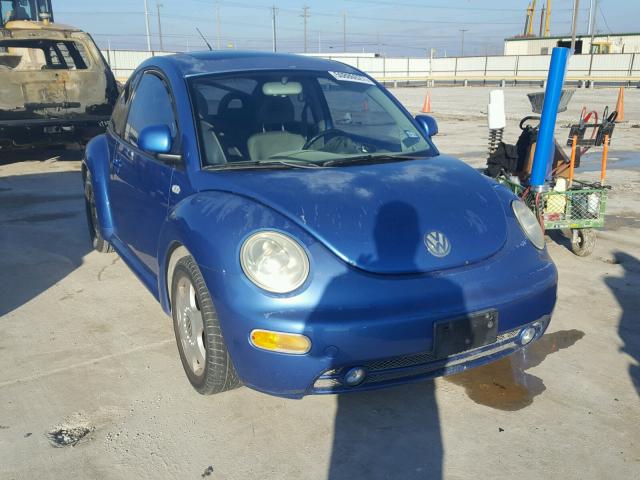 3VWCA21C7YM475553 - 2000 VOLKSWAGEN NEW BEETLE BLUE photo 1