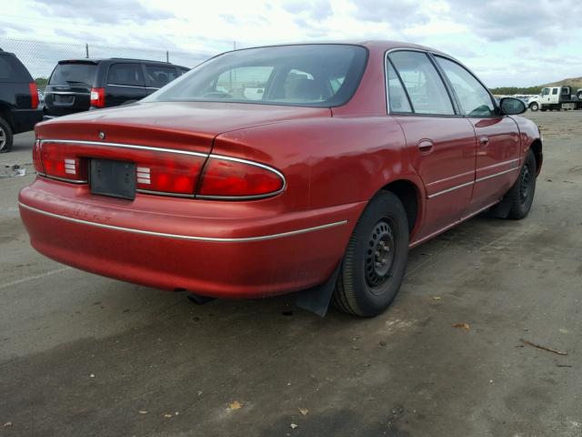 2G4WS52MXW1519227 - 1998 BUICK CENTURY CU MAROON photo 4