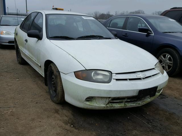 1G1JC52F637287150 - 2003 CHEVROLET CAVALIER WHITE photo 1