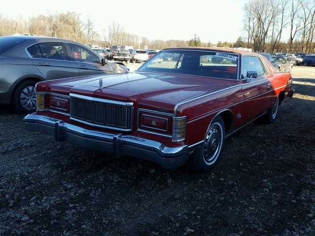 5Z64A517090 - 1975 MERCURY MARQUIS RED photo 2