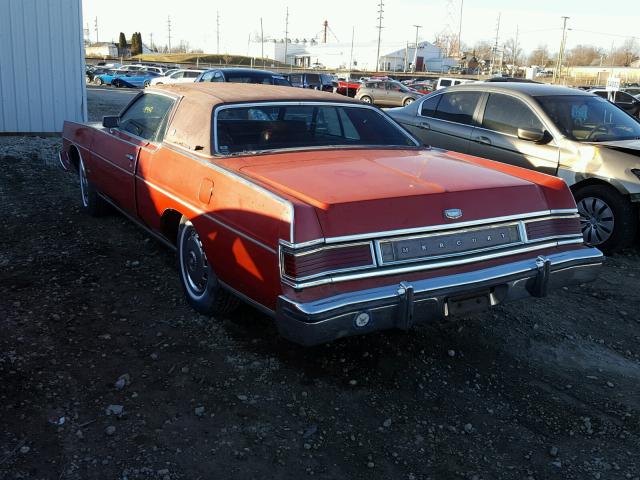 5Z64A517090 - 1975 MERCURY MARQUIS RED photo 3