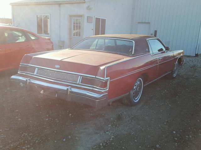 5Z64A517090 - 1975 MERCURY MARQUIS RED photo 4