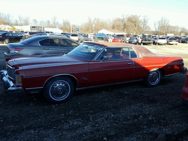 5Z64A517090 - 1975 MERCURY MARQUIS RED photo 9