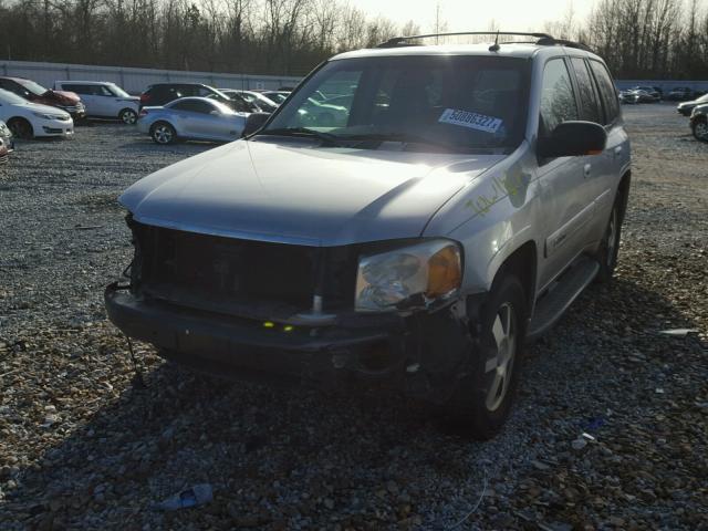 1GKDS13S742106801 - 2004 GMC ENVOY SILVER photo 2