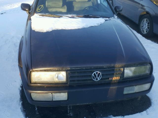 WVWEE4501NK005193 - 1992 VOLKSWAGEN CORRADO SL BLACK photo 7