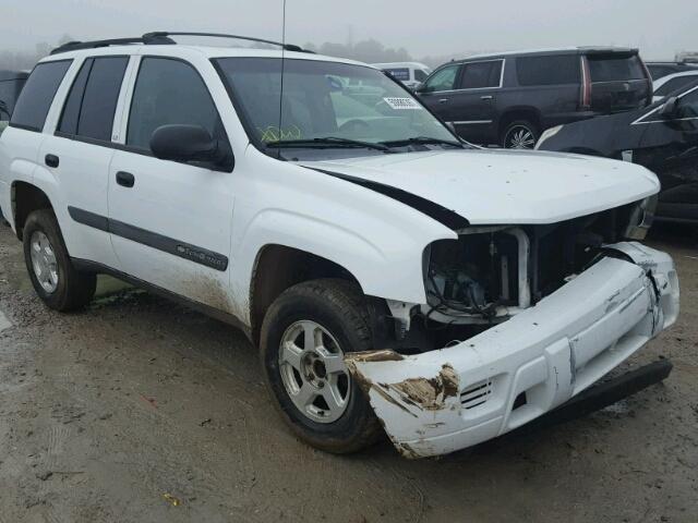 1GNDS13S032333488 - 2003 CHEVROLET TRAILBLAZE WHITE photo 1