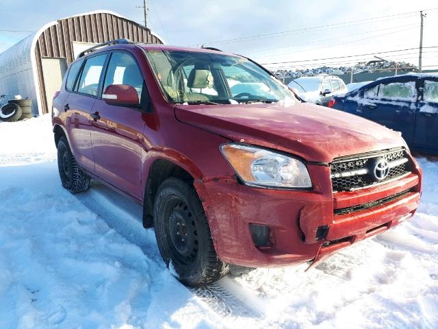 2T3BF4DV8AW024693 - 2010 TOYOTA RAV4 RED photo 1