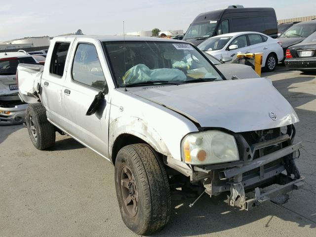 1N6ED27T64C453000 - 2004 NISSAN FRONTIER C SILVER photo 1