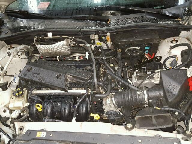 1FAHP35N48W105644 - 2008 FORD FOCUS SE GRAY photo 7