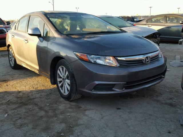 19XFB2F84CE083635 - 2012 HONDA CIVIC EX გრაფიტი ფოტო 1