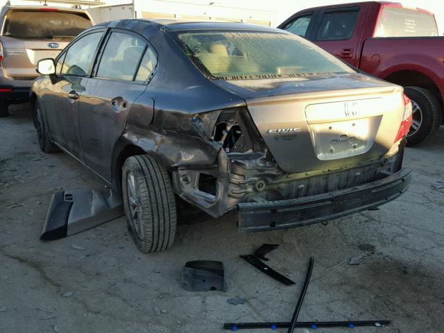19XFB2F84CE083635 - 2012 HONDA CIVIC EX გრაფიტი ფოტო 3