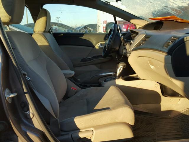 19XFB2F84CE083635 - 2012 HONDA CIVIC EX გრაფიტი ფოტო 5