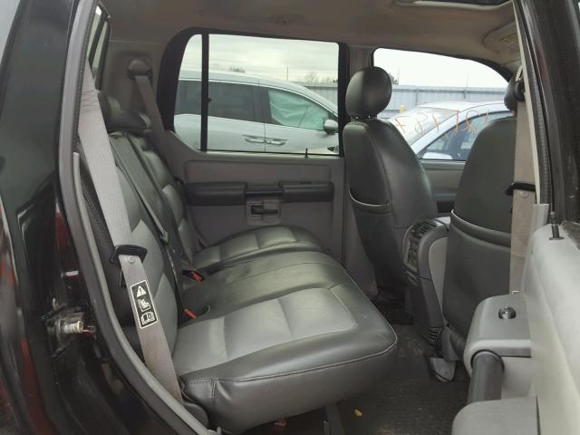 1FMZU67E43UB42506 - 2003 FORD EXPLORER S BLACK photo 6