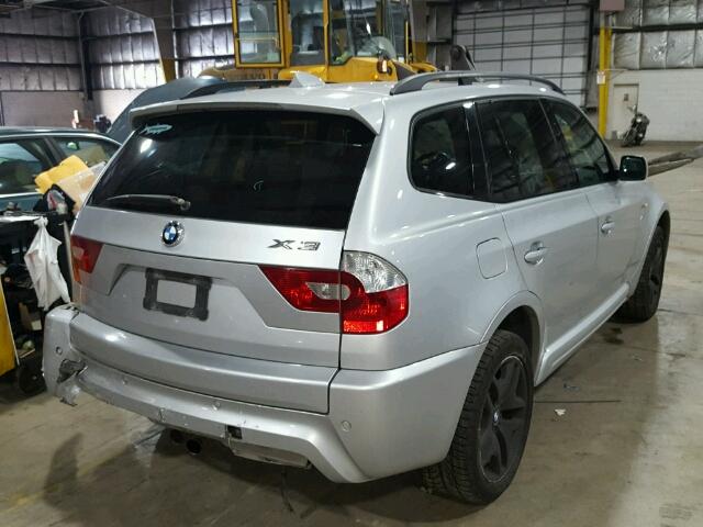 WBXPA93456WD31070 - 2006 BMW X3 3.0I SILVER photo 4