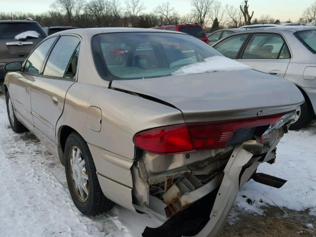 2G4WB55K521292291 - 2002 BUICK REGAL LS 棕色 照片 3