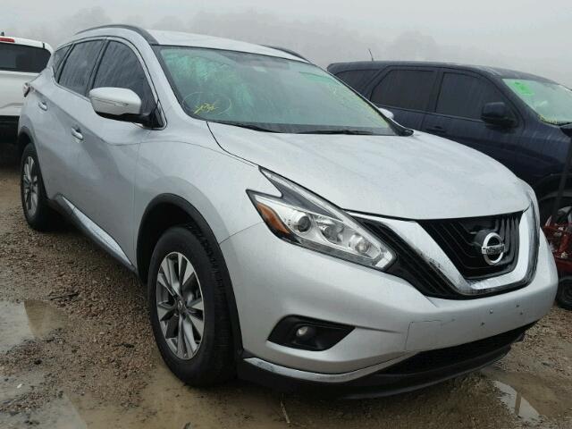 5N1AZ2MGXFN239463 - 2015 NISSAN MURANO S SILVER photo 1