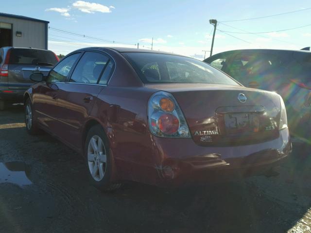 1N4AL11D93C205053 - 2003 NISSAN ALTIMA BAS BURGUNDY photo 3