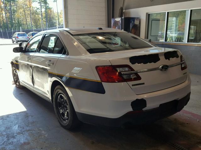 1FAHP2L89DG115016 - 2013 FORD TAURUS POL WHITE photo 3