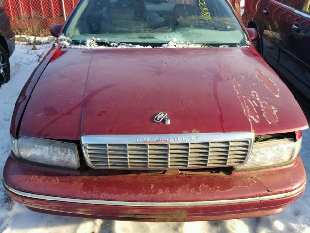 1G1BN52W8RR168866 - 1994 CHEVROLET CAPRICE CL 红色 照片 7