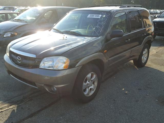 4F2CZ96133KM46255 - 2003 MAZDA TRIBUTE ES BLACK photo 2