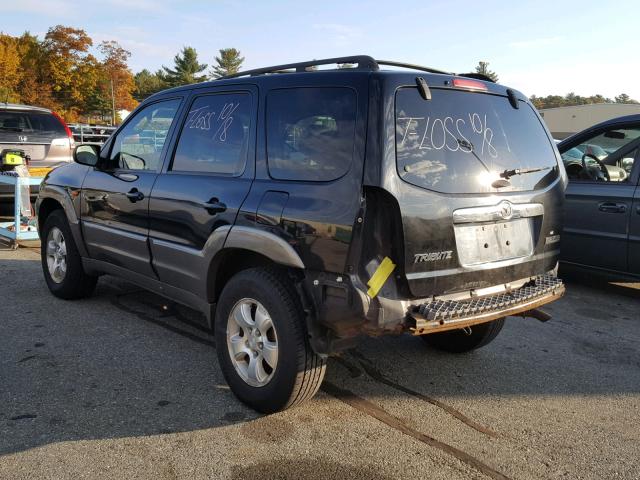 4F2CZ96133KM46255 - 2003 MAZDA TRIBUTE ES BLACK photo 3