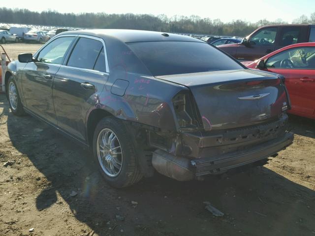 2C3CCAAG2EH289136 - 2014 CHRYSLER 300 GRAY photo 3