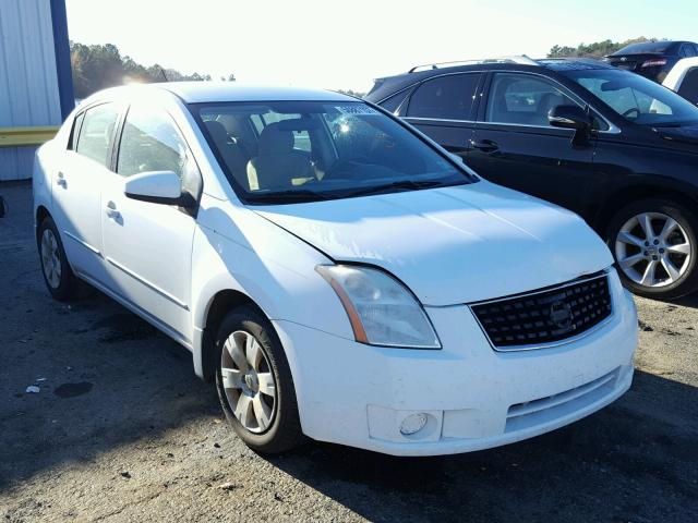 3N1AB61E58L610991 - 2008 NISSAN SENTRA 2.0 WHITE photo 1