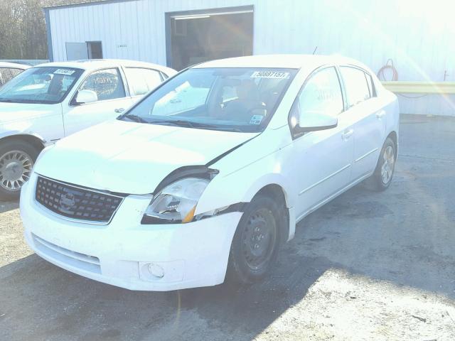 3N1AB61E58L610991 - 2008 NISSAN SENTRA 2.0 WHITE photo 2