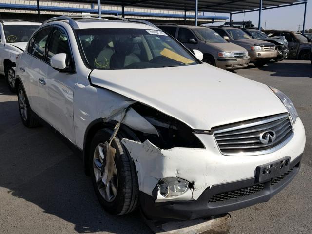 JNKAJ09EX8M304763 - 2008 INFINITI EX35 BASE WHITE photo 1