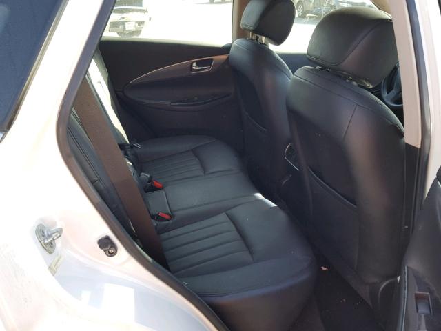 JNKAJ09EX8M304763 - 2008 INFINITI EX35 BASE WHITE photo 6