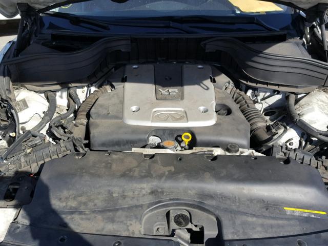 JNKAJ09EX8M304763 - 2008 INFINITI EX35 BASE WHITE photo 7