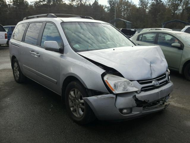 KNDMB233466097996 - 2006 KIA SEDONA EX SILVER photo 1