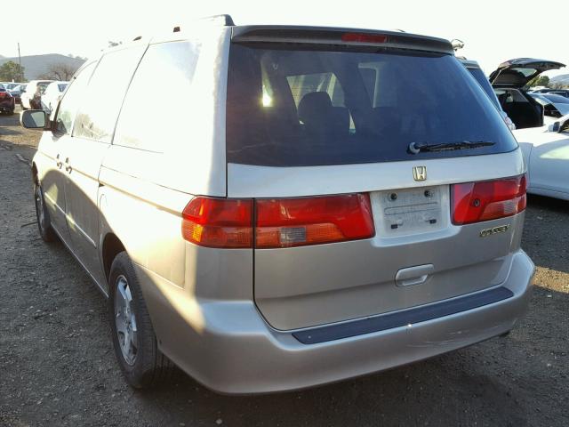 2HKRL1860YH573265 - 2000 HONDA ODYSSEY EX BEIGE photo 3