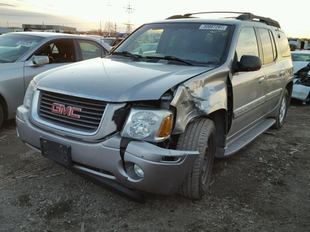 1GKET16S836225543 - 2003 GMC ENVOY XL SILVER photo 2