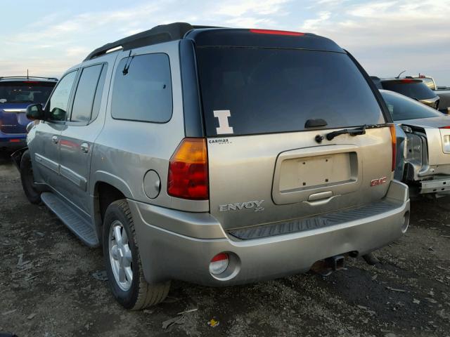 1GKET16S836225543 - 2003 GMC ENVOY XL SILVER photo 3