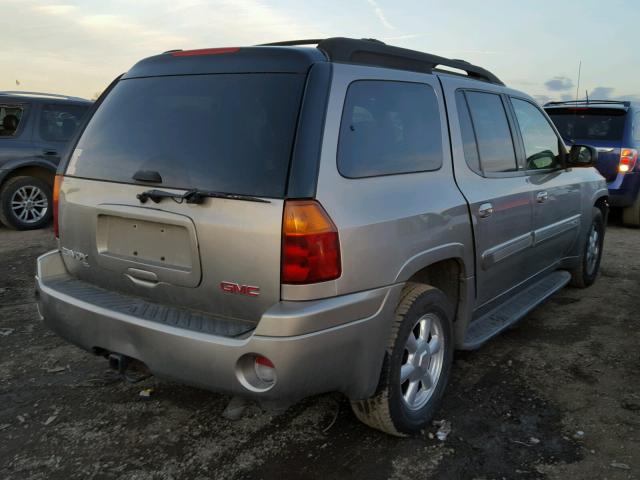 1GKET16S836225543 - 2003 GMC ENVOY XL SILVER photo 4